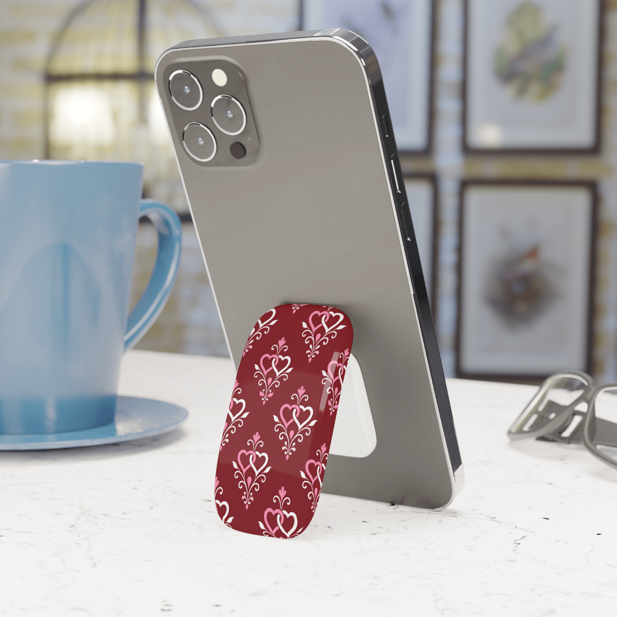 Heart Motif Click-On Grip Heart Motif Click-On Grip