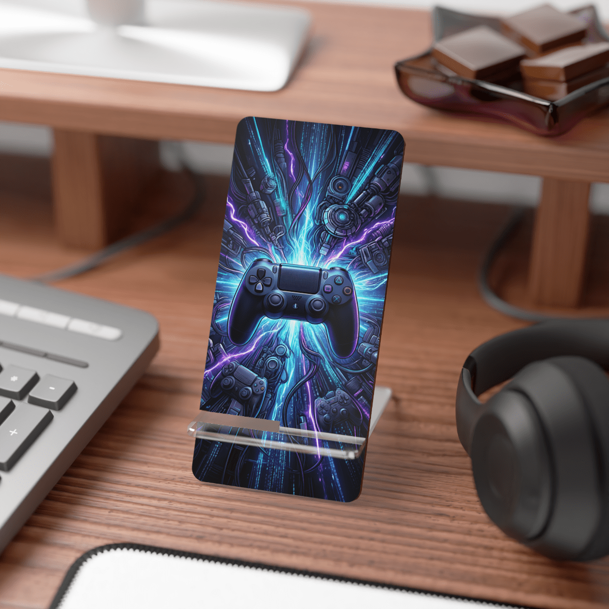 Neon Control Burst Phone Display Stand Neon Control Burst Phone Display Stand