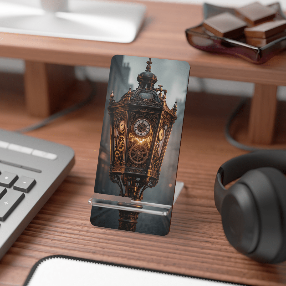 Steam Lantern Phone Display Stand Steam Lantern Phone Display Stand