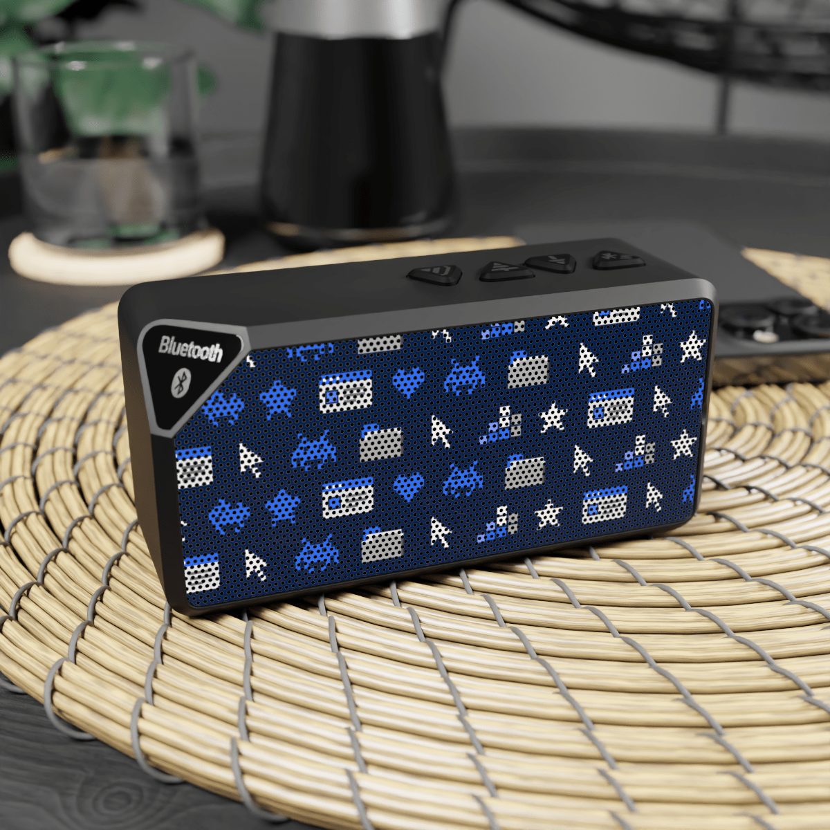 Tech Pixel Grid Bluetooth Speaker Tech Pixel Grid Bluetooth Speaker