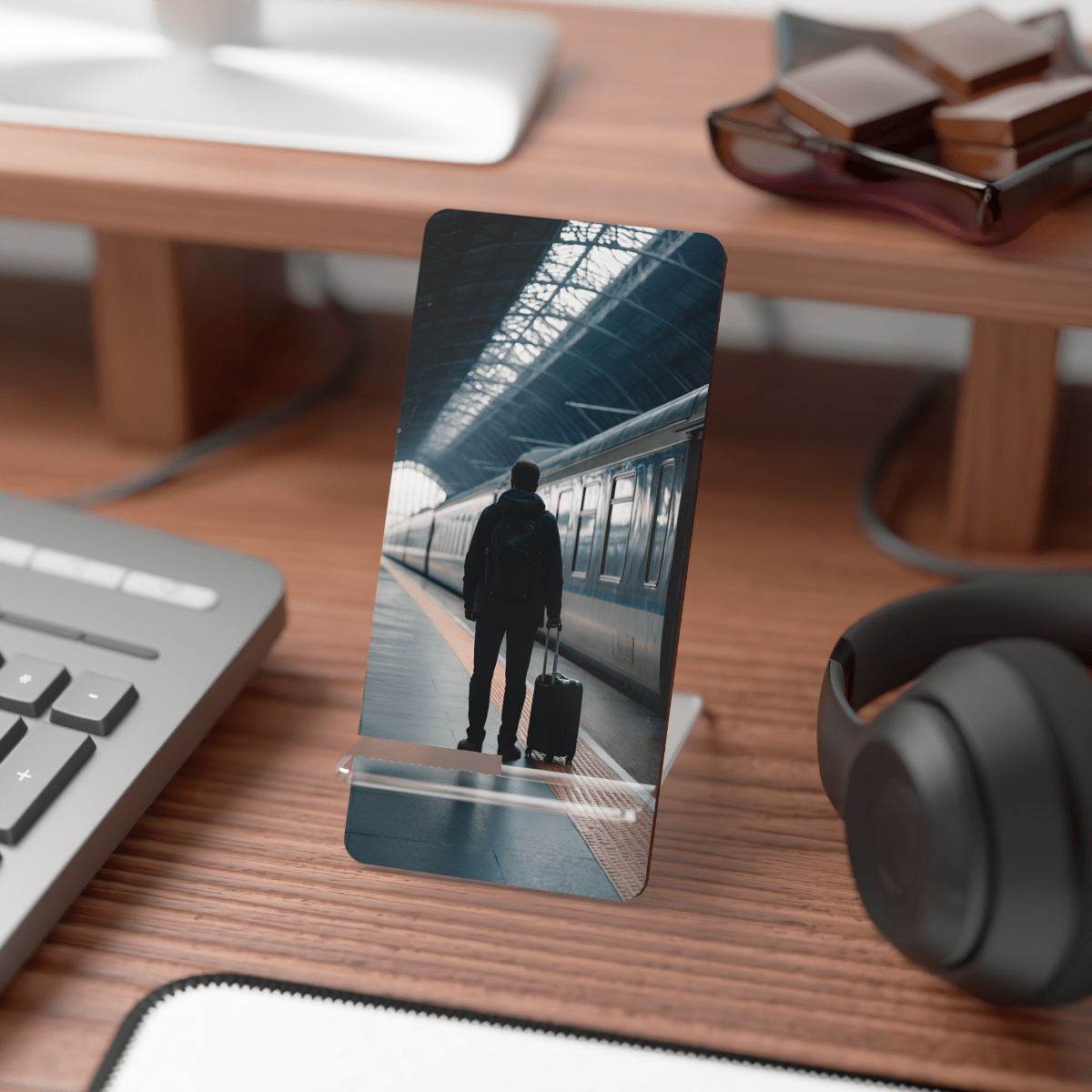 Transit Journey Phone Display Stand Transit Journey Phone Display Stand