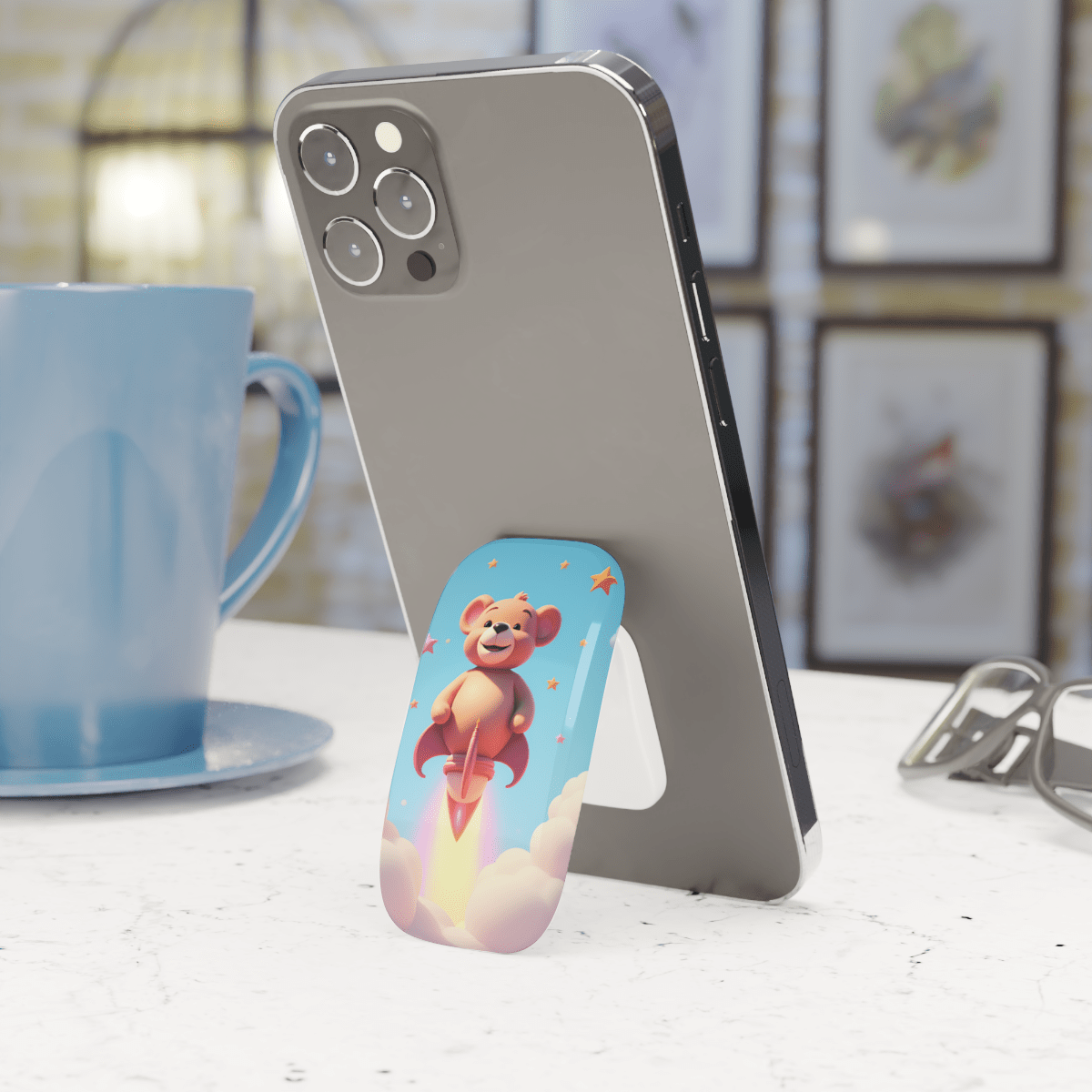 Rocket Bear Joy Click-On Grip Rocket Bear Joy Click-On Grip