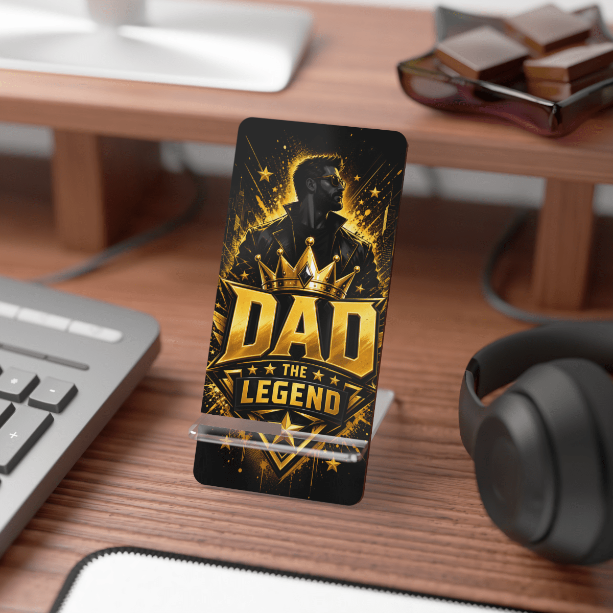 Dad Legend Phone Display Stand Dad Legend Phone Display Stand