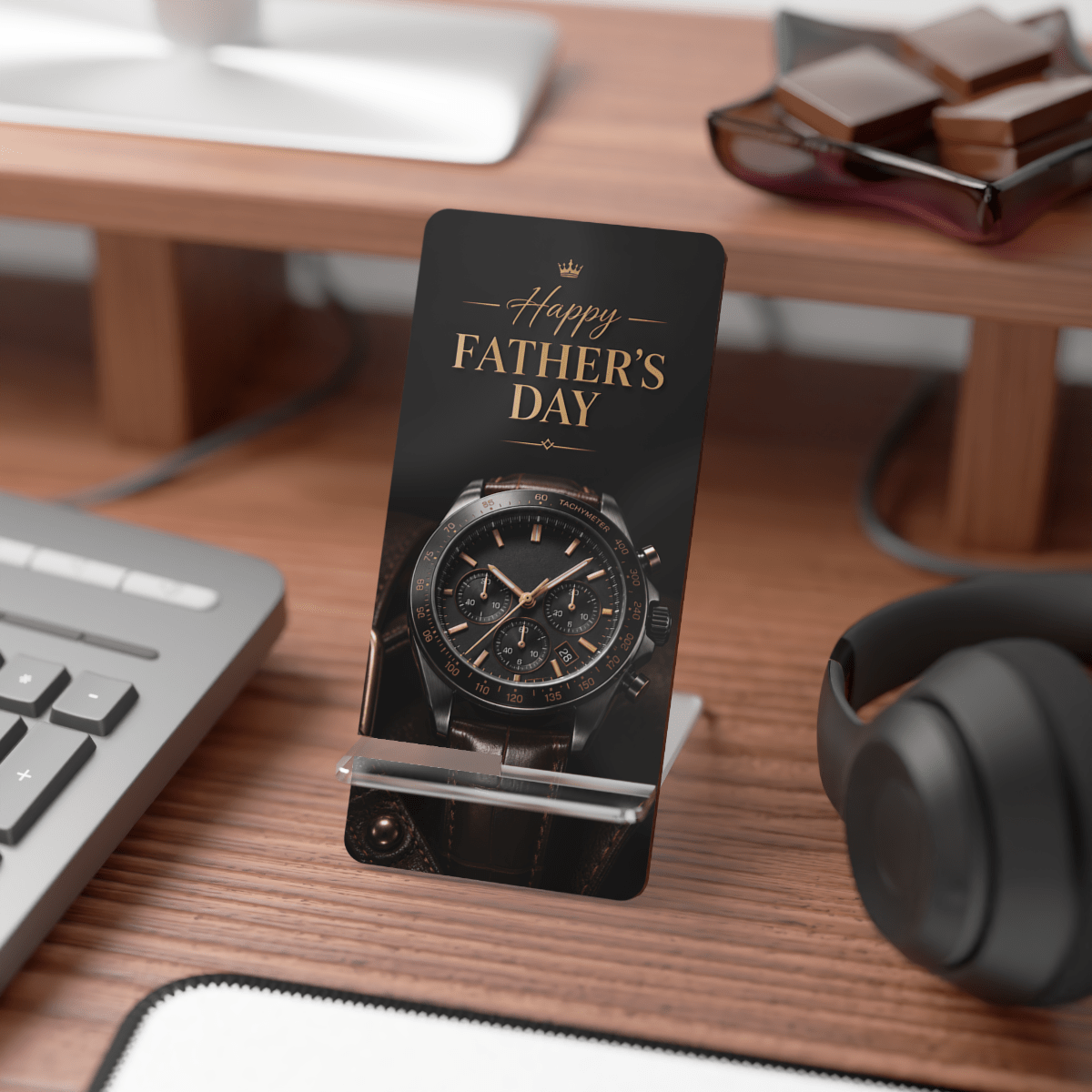 Father’s Watch Phone Display Stand Father’s Watch Phone Display Stand
