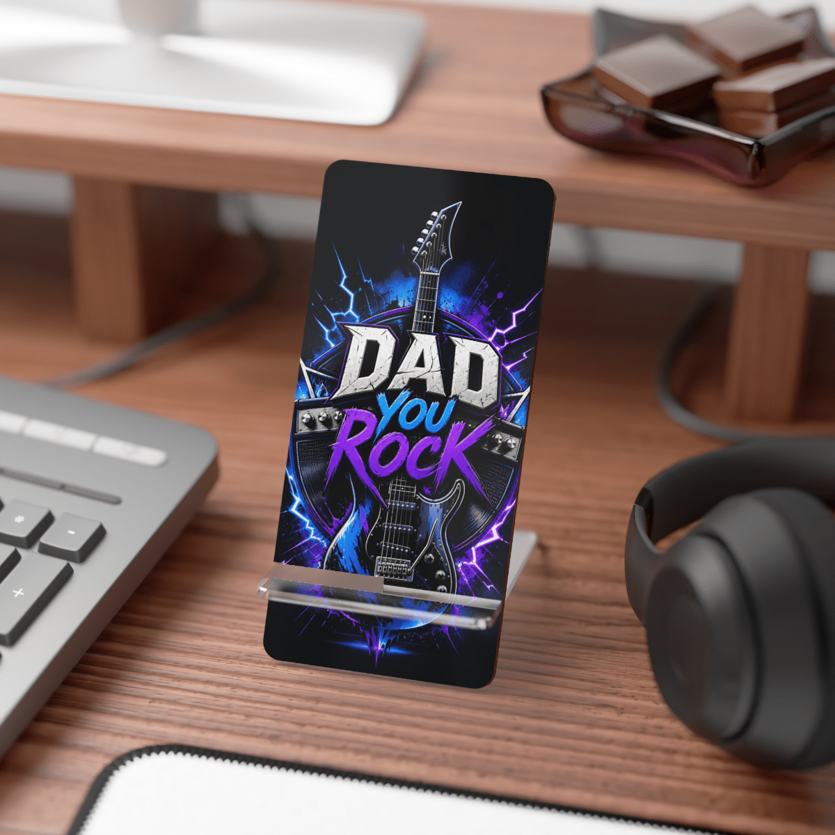Dad You Rock Phone Display Stand Dad You Rock Phone Display Stand