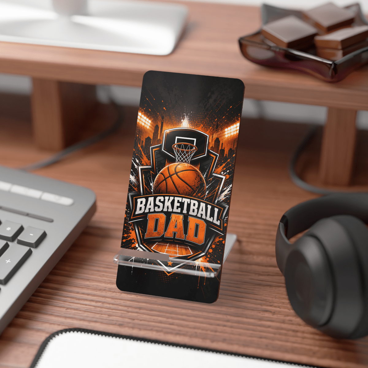 Basketball Dad Phone Display Stand Basketball Dad Phone Display Stand