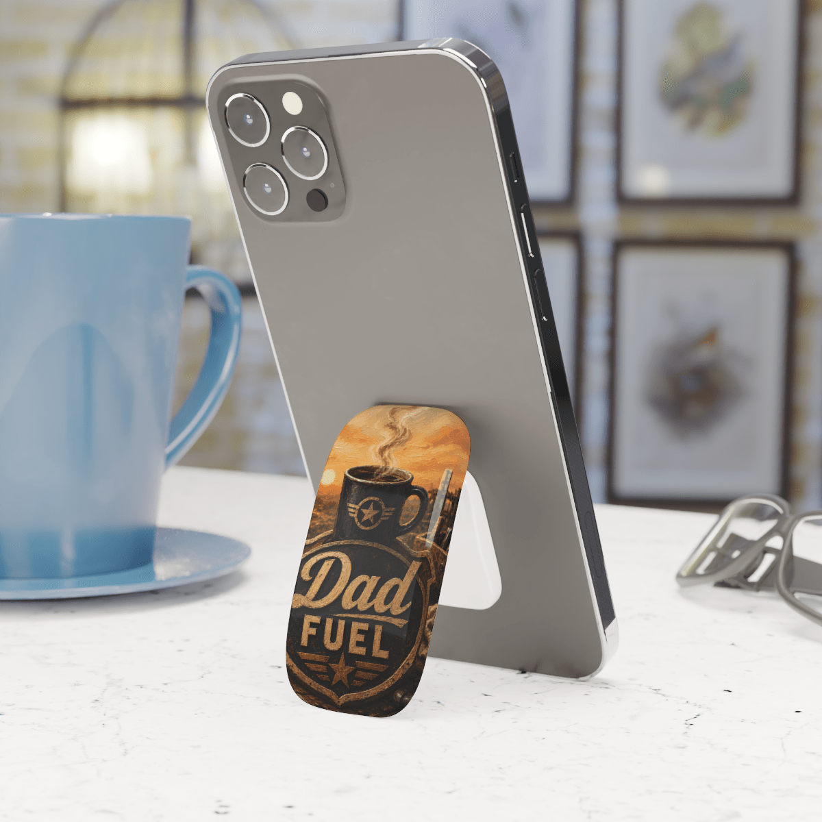 Dad Fuel Badge Click-On Grip Dad Fuel Badge Click-On Grip