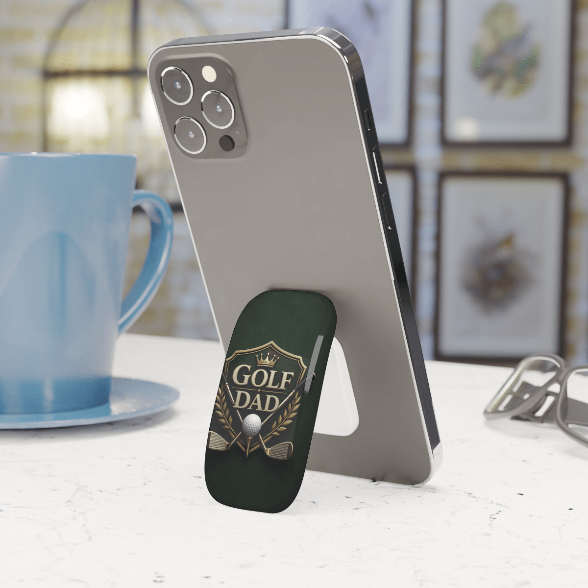 Golf Dad Crest Click-On Grip Golf Dad Crest Click-On Grip
