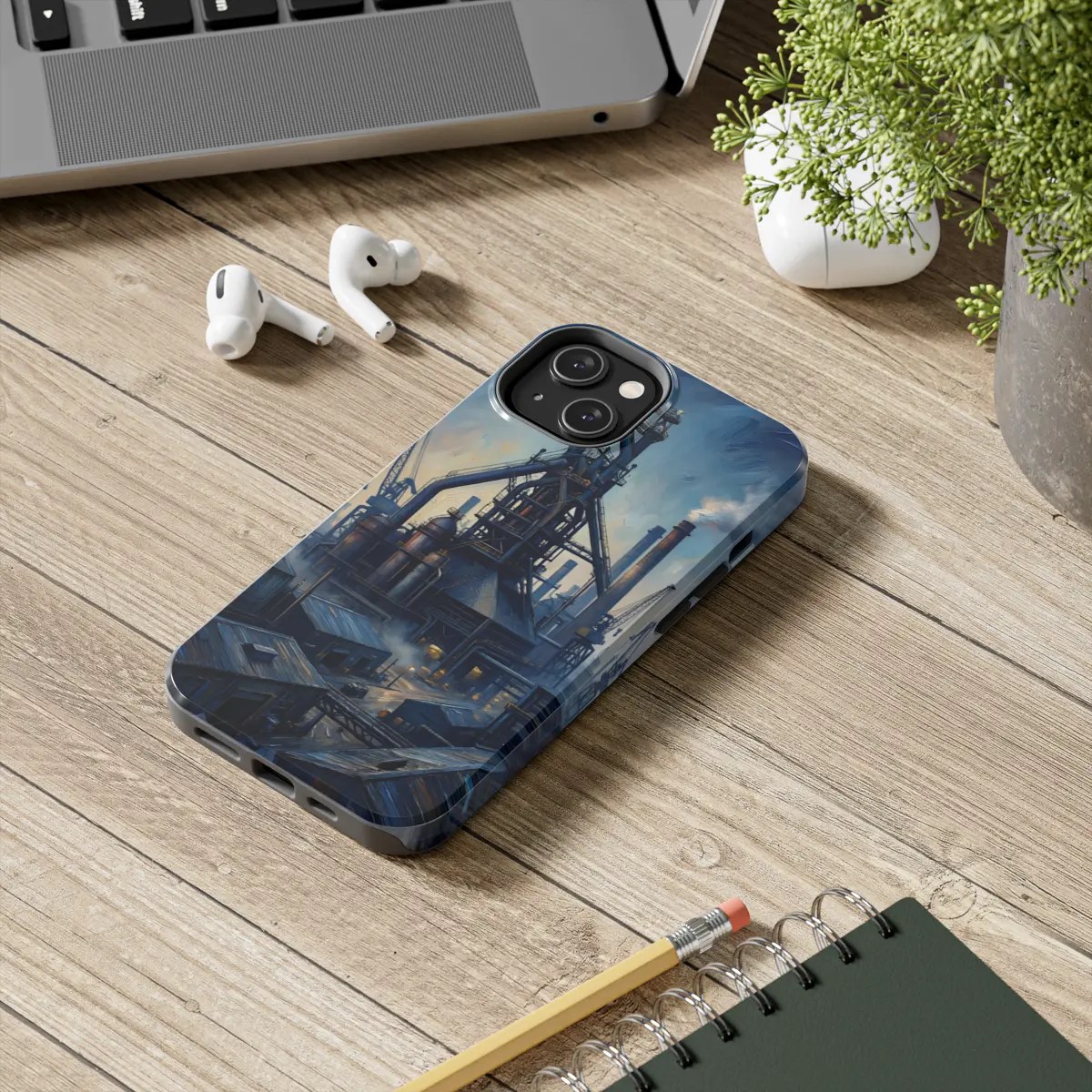 Blue Industry Tough Phone Case Blue Industry Tough Phone Case