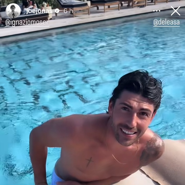 IGNAZIO MOSER APPARE NELLE STORIE INSTAGRAM DI JOE JONAS IGNAZIO MOSER APPARE NELLE STORIE INSTAGRAM DI JOE JONAS