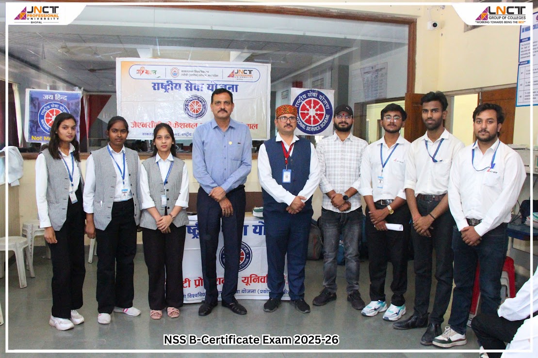 JNCT Professional University – NSS B-Certificate Examination 2025-26 JNCT Professional University – NSS B-Certificate Examination 2025-26