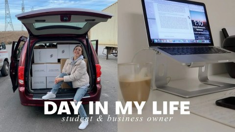 day in my life as a 19yr old business owner & college student! day in my life as a 19yr old business owner & college student!