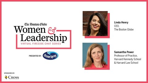 Women & Leadership Fireside Chat featuring Ambassador Samantha Power Women & Leadership Fireside Chat featuring Ambassador Samantha Power