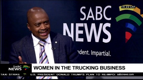 Women in the trucking business: Nozuko Mayeza Women in the trucking business: Nozuko Mayeza