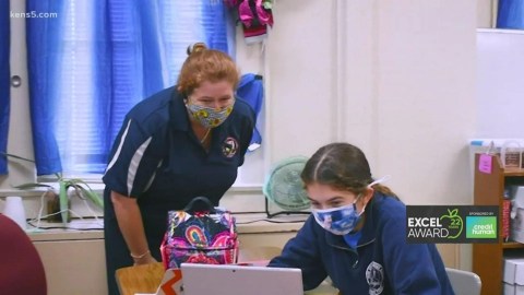 Young Women's Leadership Academy's Marie Marks presented with EXCEL award Young Women's Leadership Academy's Marie Marks presented with EXCEL award