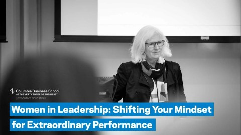 Women in Leadership: Shifting Your Mindset for Extraordinary Performance Women in Leadership: Shifting Your Mindset for Extraordinary Performance