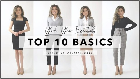 10 WORKWEAR ESSENTIALS Every Woman Needs to Own | How to Start Your First Work Wardrobe | Miss Louie 10 WORKWEAR ESSENTIALS Every Woman Needs to Own | How to Start Your First Work Wardrobe | Miss Louie