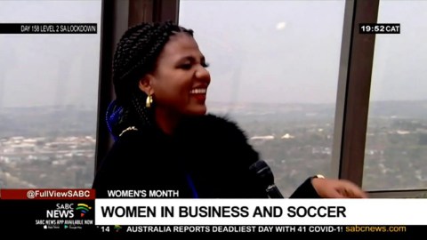 Women's Month I Shawn Mkhize making waves in business and soccer Women's Month I Shawn Mkhize making waves in business and soccer