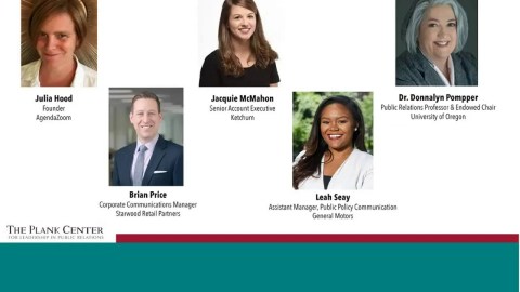 Women and Leadership in Public Relations: A Plank Center Webinar Women and Leadership in Public Relations: A Plank Center Webinar