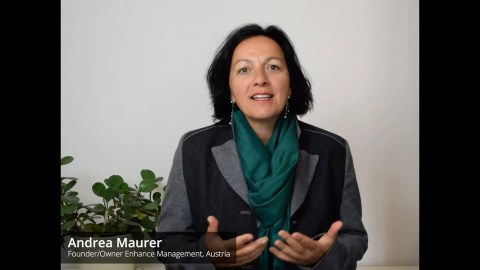 WOMEN IN BUSINESS Success Stories: Andrea Maurer, Enhance Management, Austria WOMEN IN BUSINESS Success Stories: Andrea Maurer, Enhance Management, Austria