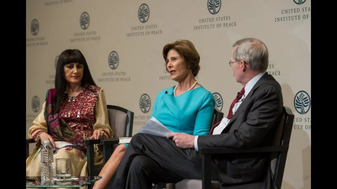 Laura Bush on Afghan Women's Leadership for Peace Laura Bush on Afghan Women's Leadership for Peace