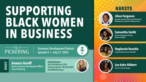 Economic Development Podcast Series – Episode 4 – Supporting Black Women In Business Economic Development Podcast Series – Episode 4 – Supporting Black Women In Business