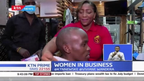 WOMEN IN BUSINESS: Focus on Mary Otieno, owner of Baberia Cuts, a barber shop in Nairobi's CBD WOMEN IN BUSINESS: Focus on Mary Otieno, owner of Baberia Cuts, a barber shop in Nairobi's CBD