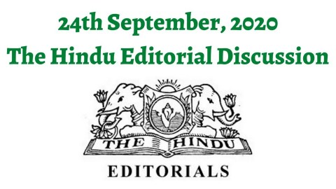24th September 2020 – The Hindu Editorial Discussion (Female Leadership, Flaws in Indian Democracy) 24th September 2020 – The Hindu Editorial Discussion (Female Leadership, Flaws in Indian Democracy)