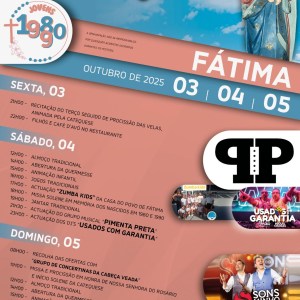 Fátima celebra tradição com as Festas em honra de Nossa Senhora do Rosário Fátima celebra tradição com as Festas em honra de Nossa Senhora do Rosário