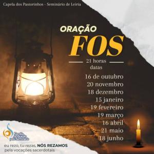 Grupo FOS promove oração pelas vocações sacerdotais no Seminário de Leiria Grupo FOS promove oração pelas vocações sacerdotais no Seminário de Leiria