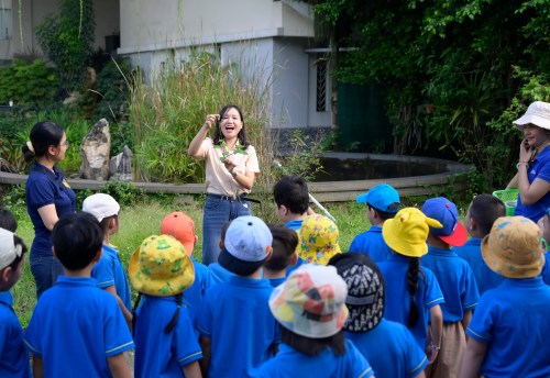 Lạc bước vào thế giới sinh thái cùng lớp lá Lạc bước vào thế giới sinh thái cùng lớp lá