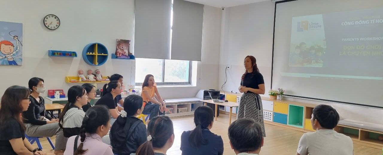 Workshop 2 “Dọn dẹp đồ chơi là chuyện nhỏ” – Khi dọn dẹp trở thành niềm vui! Workshop 2 “Dọn dẹp đồ chơi là chuyện nhỏ” – Khi dọn dẹp trở thành niềm vui!