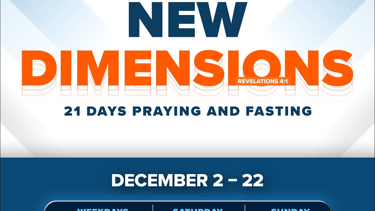 21 Days Prayer – Morning Session 21 Days Prayer – Morning Session