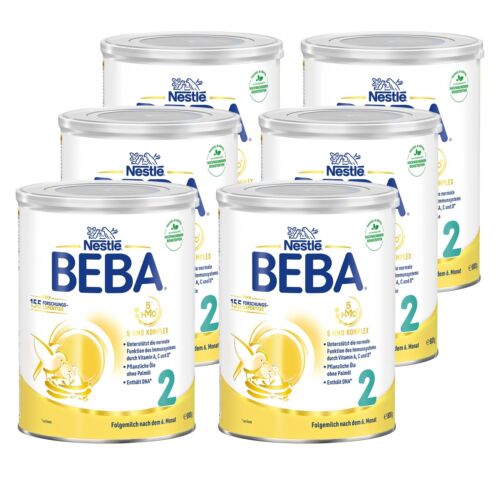 Nestlé BEBA 2 Folgemilch (6 x 800g) Nestlé BEBA 2 Folgemilch (6 x 800g)