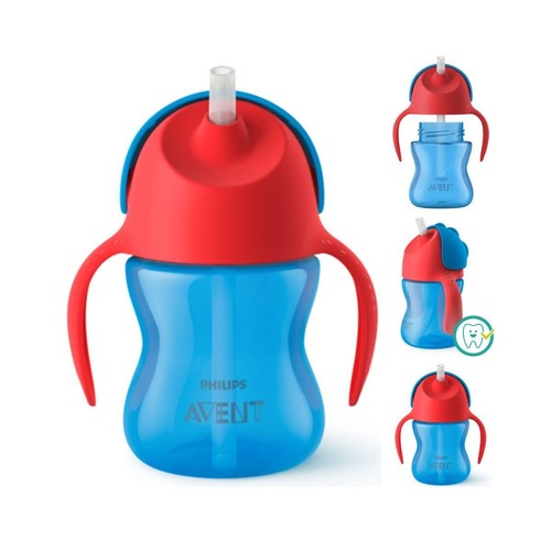 Philips AVENT SCF796/01 Strohhalmbecher, blau, Becher, Philips AVENT SCF796/01 Strohhalmbecher, blau, Becher,