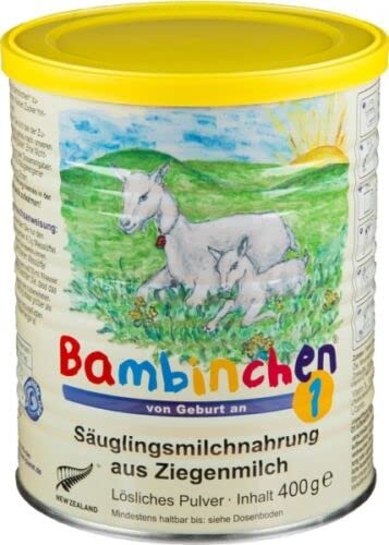 Bambinchen 1 Säuglingsmilchnahrung aus Ziegenmilch | Bambinchen 1 Säuglingsmilchnahrung aus Ziegenmilch |