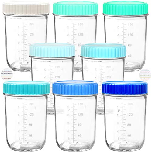 Youngever 8er Set 250ML Behälter für Babynahrung aus Youngever 8er Set 250ML Behälter für Babynahrung aus
