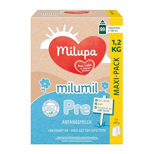 Milupa Milumil Pre – Anfangsmilch von Geburt an – Mit Milupa Milumil Pre – Anfangsmilch von Geburt an – Mit