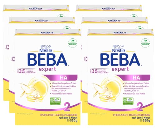BEBA expert HA 2 Folgemilch nach dem 6. Monat, BEBA expert HA 2 Folgemilch nach dem 6. Monat,