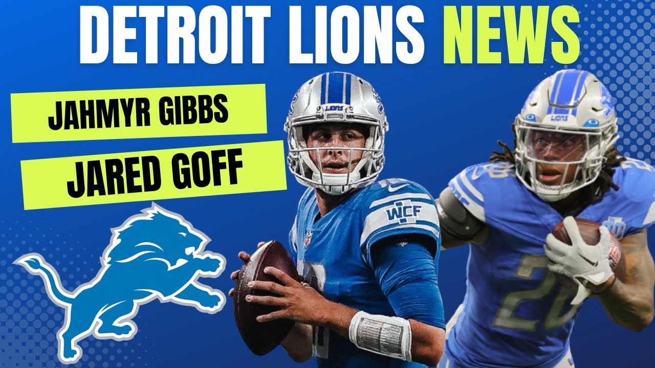 Detroit Lions News: Jared Goff Press Conference Takeaways, Lions Schedule Prediction + Jahmyr Gibbs Detroit Lions News: Jared Goff Press Conference Takeaways, Lions Schedule Prediction + Jahmyr Gibbs