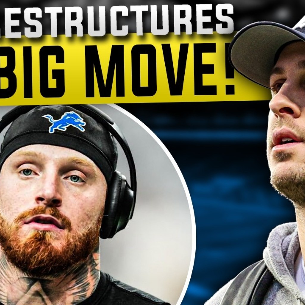 Detroit Lions Restructure Jared Goff’s Contract for BIG MOVE Detroit Lions Restructure Jared Goff’s Contract for BIG MOVE