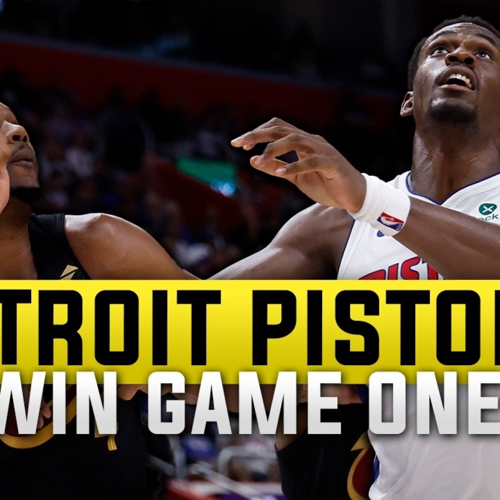 DETROIT PISTONS FANS REACT: Game One VICTORY over Cleveland Cavaliers! DETROIT PISTONS FANS REACT: Game One VICTORY over Cleveland Cavaliers!
