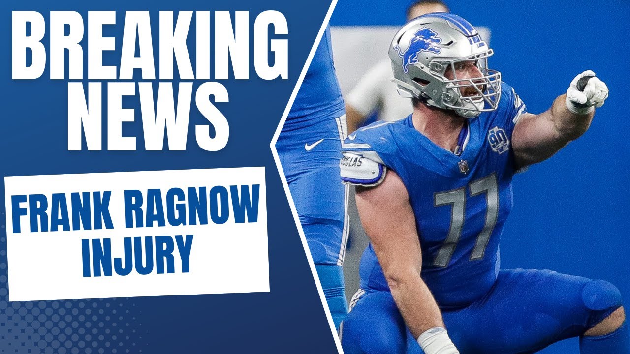 BREAKING: Detroit Lions Frank Ragnow Injured w/ Partially Torn Pec BREAKING: Detroit Lions Frank Ragnow Injured w/ Partially Torn Pec