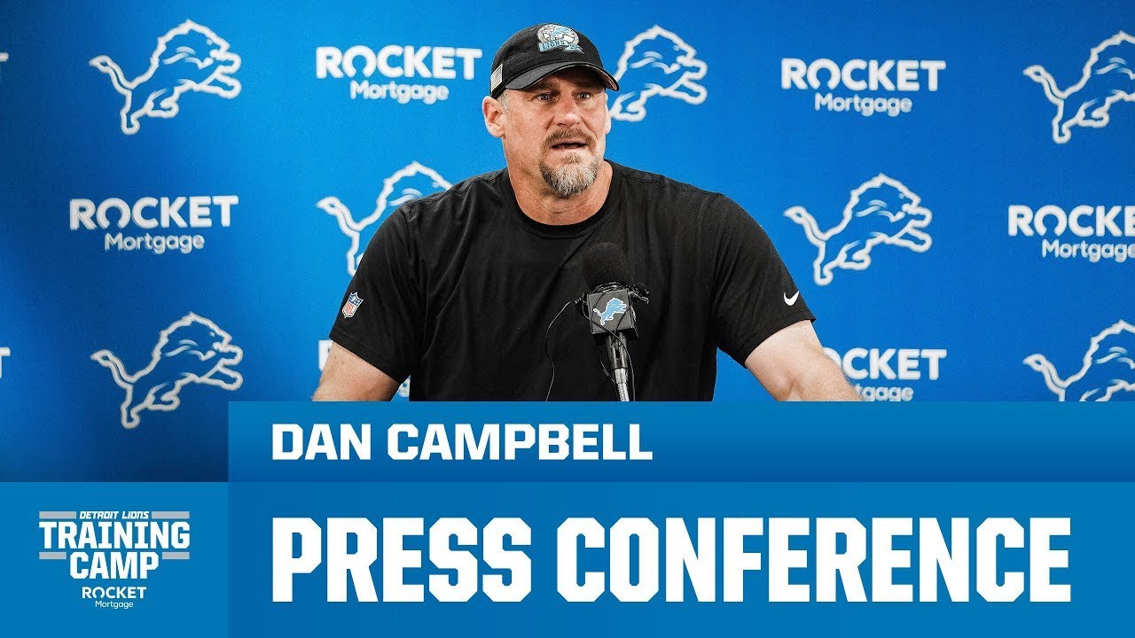 Dan Campbell Press Conference | August 12, 2024 Dan Campbell Press Conference | August 12, 2024