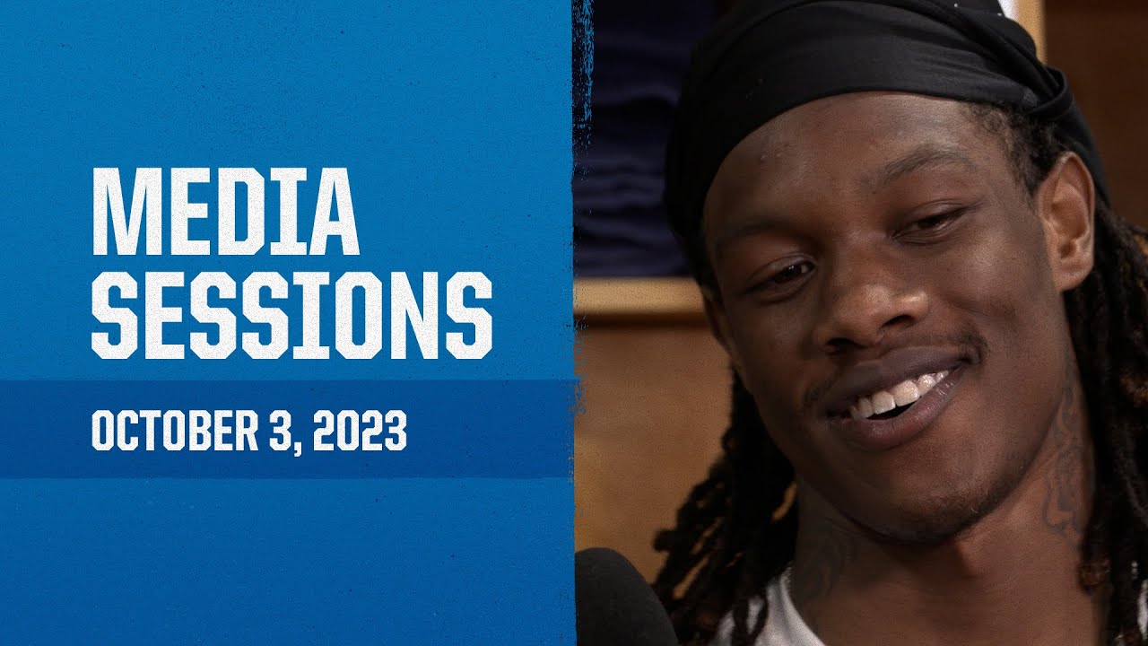 Detroit Lions players meet with the media | October 3, 2023 Detroit Lions players meet with the media | October 3, 2023