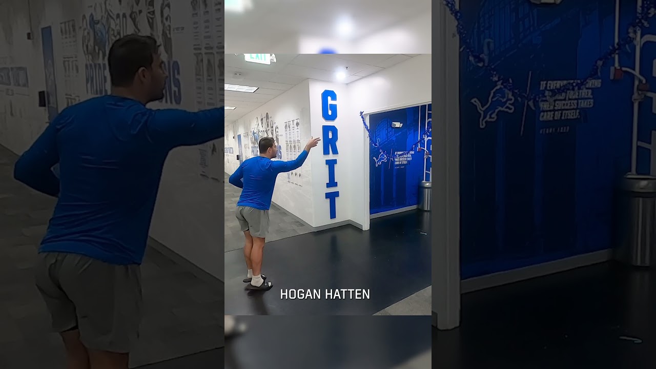 Lions Holiday Olympics, Part 1: Candy Cane Garland Toss | #DetroitLions #NFL #OnePride Lions Holiday Olympics, Part 1: Candy Cane Garland Toss | #DetroitLions #NFL #OnePride