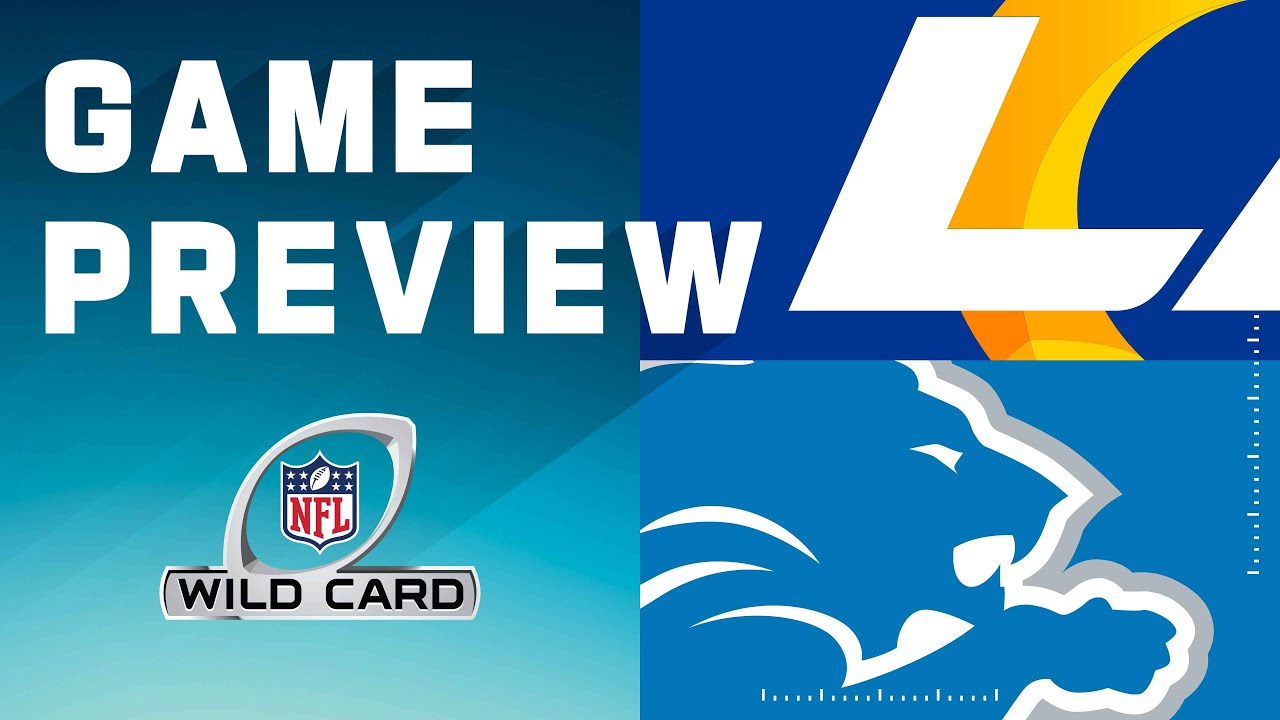 Los Angeles Rams vs. Detroit Lions | 2023 Wild Card Round Game Preview Los Angeles Rams vs. Detroit Lions | 2023 Wild Card Round Game Preview