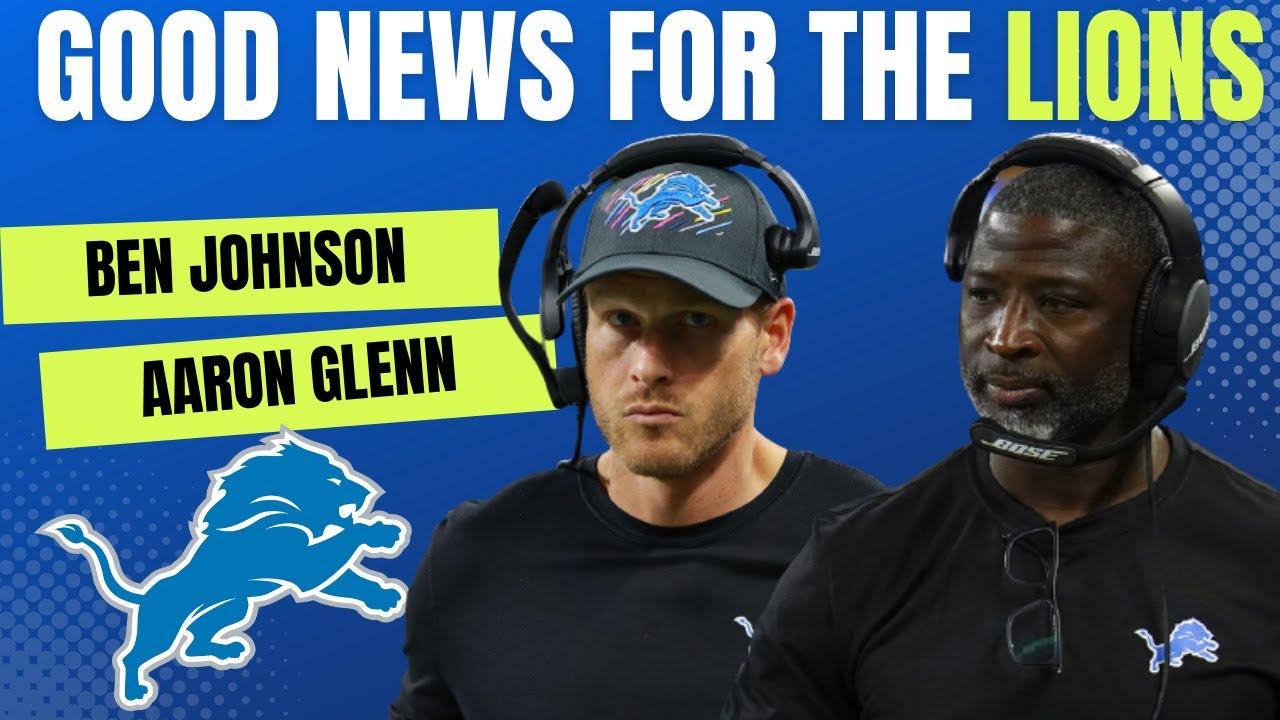 Detroit Lions Has GOOD NEWS! Aaron Glenn & Ben Johnson Return Detroit Lions Has GOOD NEWS! Aaron Glenn & Ben Johnson Return