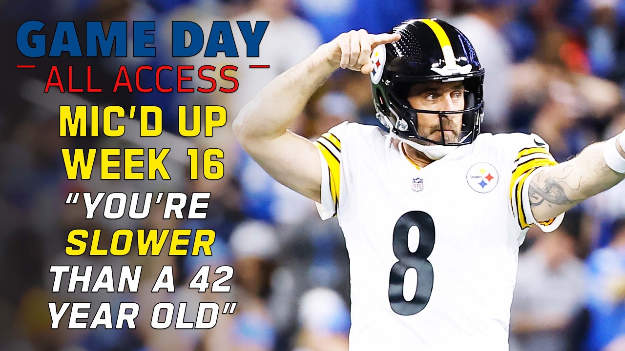NFL Week 16 Mic’d Up! “Y’all owe me pizza” | Game Day All Access NFL Week 16 Mic’d Up! “Y’all owe me pizza” | Game Day All Access