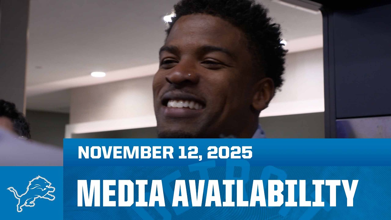 Jared Goff, Aidan Hutchinson, Ahmed Hassanein, D.J. Reed & Marcus Davenport meet with the media Jared Goff, Aidan Hutchinson, Ahmed Hassanein, D.J. Reed & Marcus Davenport meet with the media